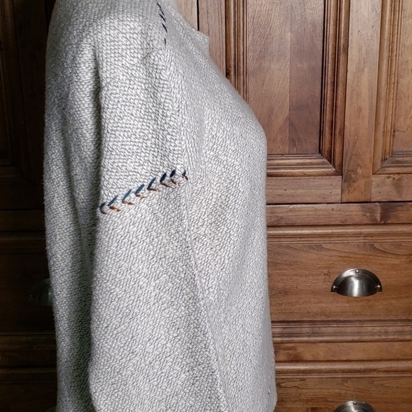 Lucky Brand Crew Neck Pullover Sweater  Sz S - Picture 4 of 9